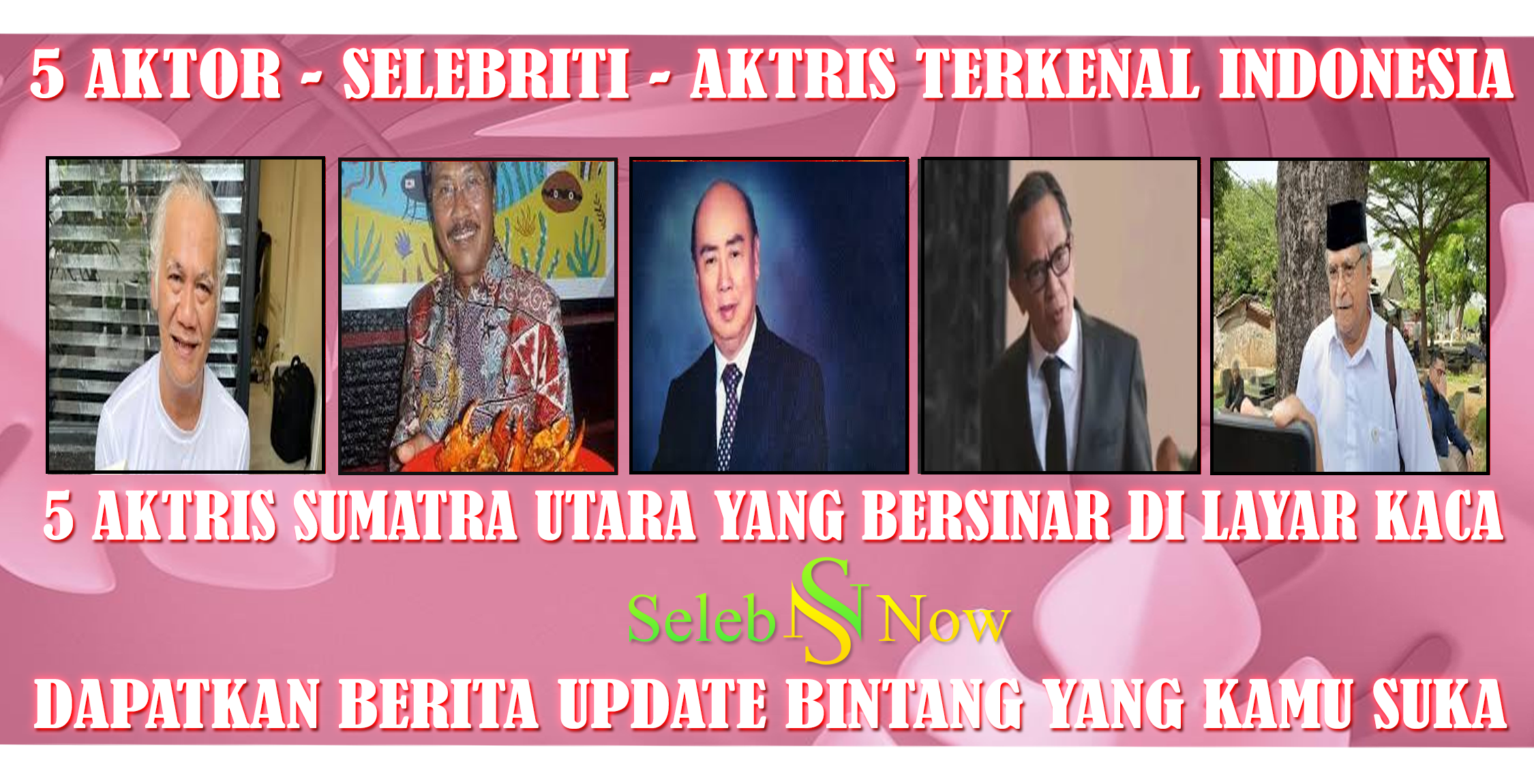 5 Aktor Sumatra Utara